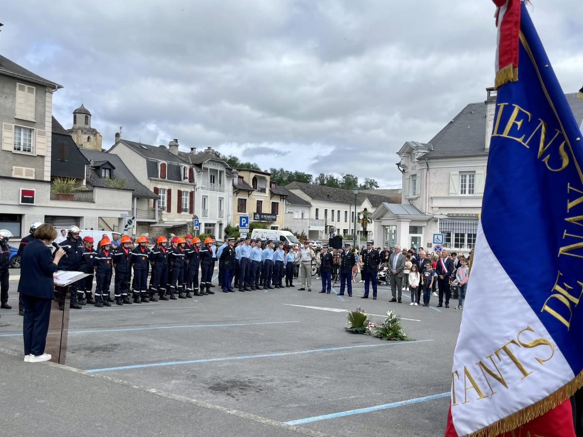 Les Cadets aux cérémonies du 8 mai 2023 à Nay et à Orthez