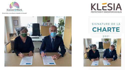 KLESIA signe la Charte Cancer@Work