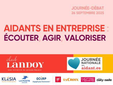Le Club Landoy organise la 4ème édition de sa Journée-débat en faveur des aidants « Aidants en entreprise : écouter, agir, valoriser » Le Club Landoy organise la 4ème édition de sa Journée-débat en faveur des aidants « Aidants en entreprise : écouter, agir, valoriser »