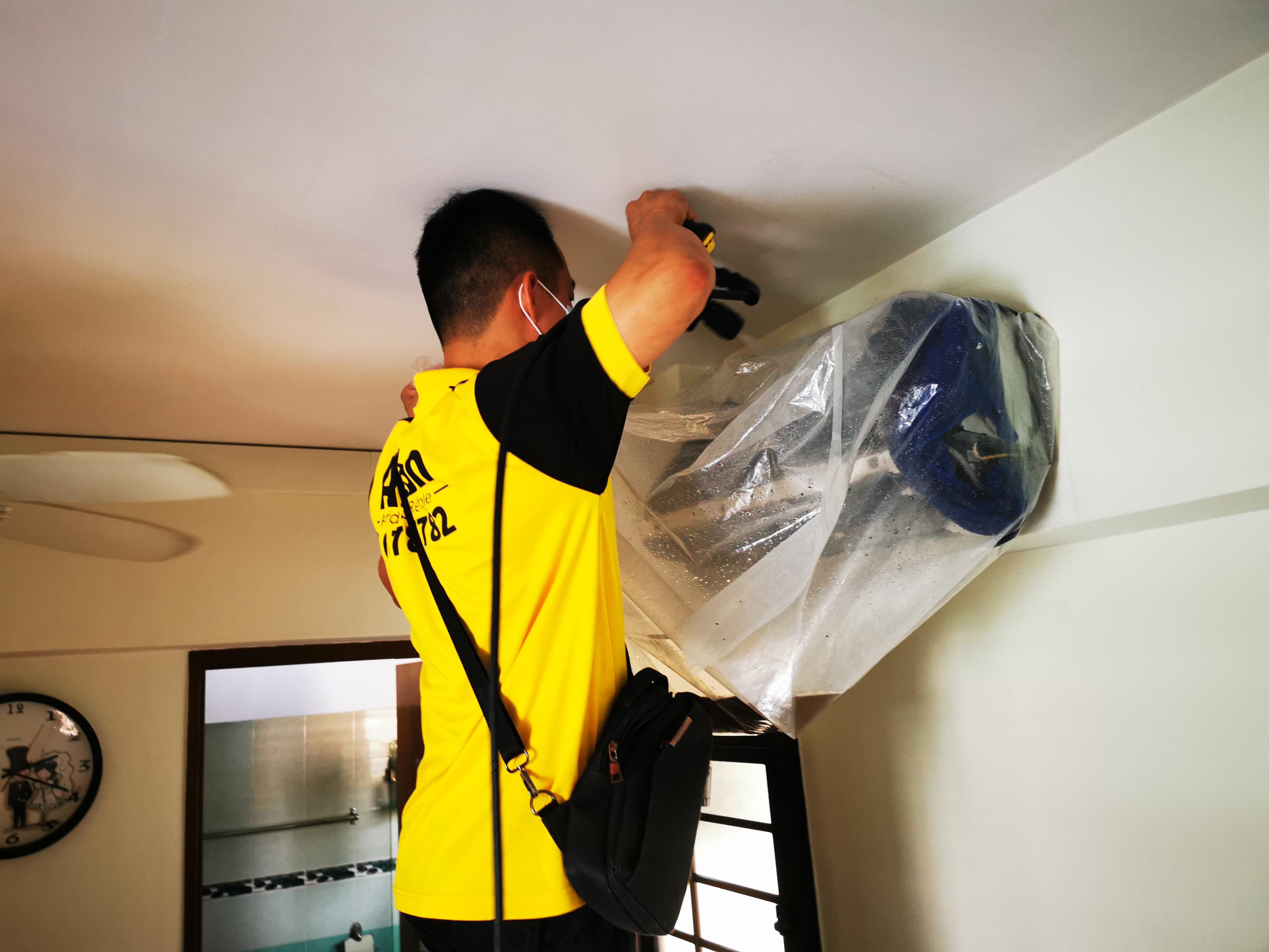 Signature PowerJet Wash in progress