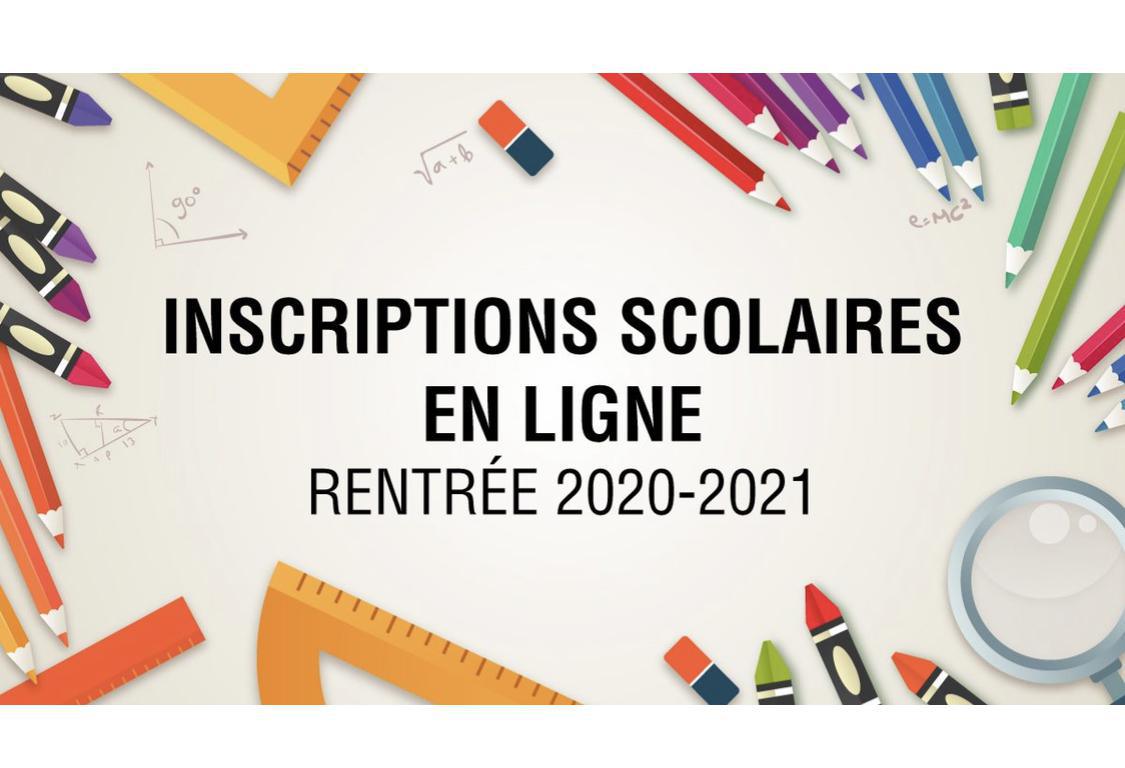 Inscription scolaire 2020-2021