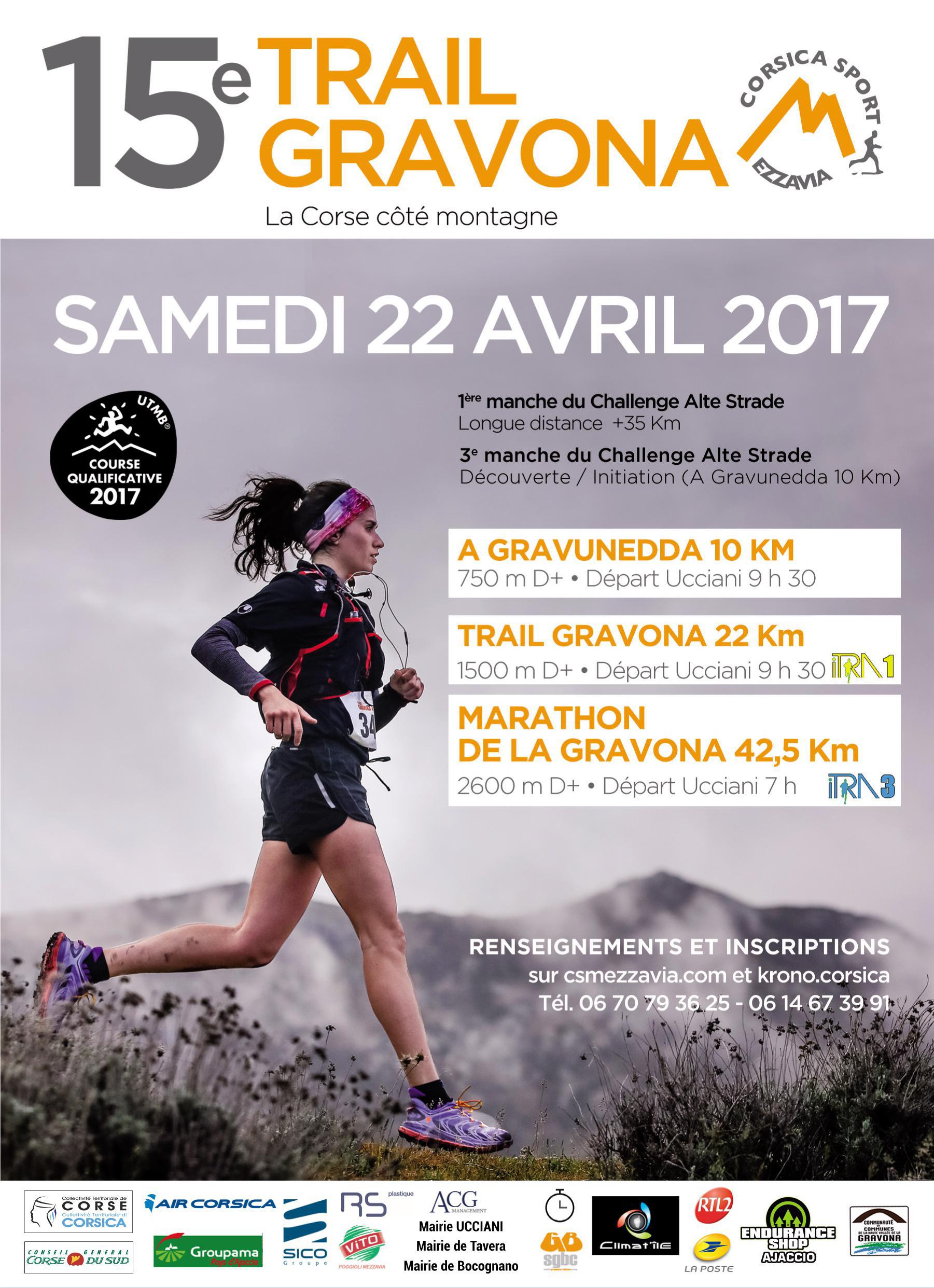 Le trail de la Gravona