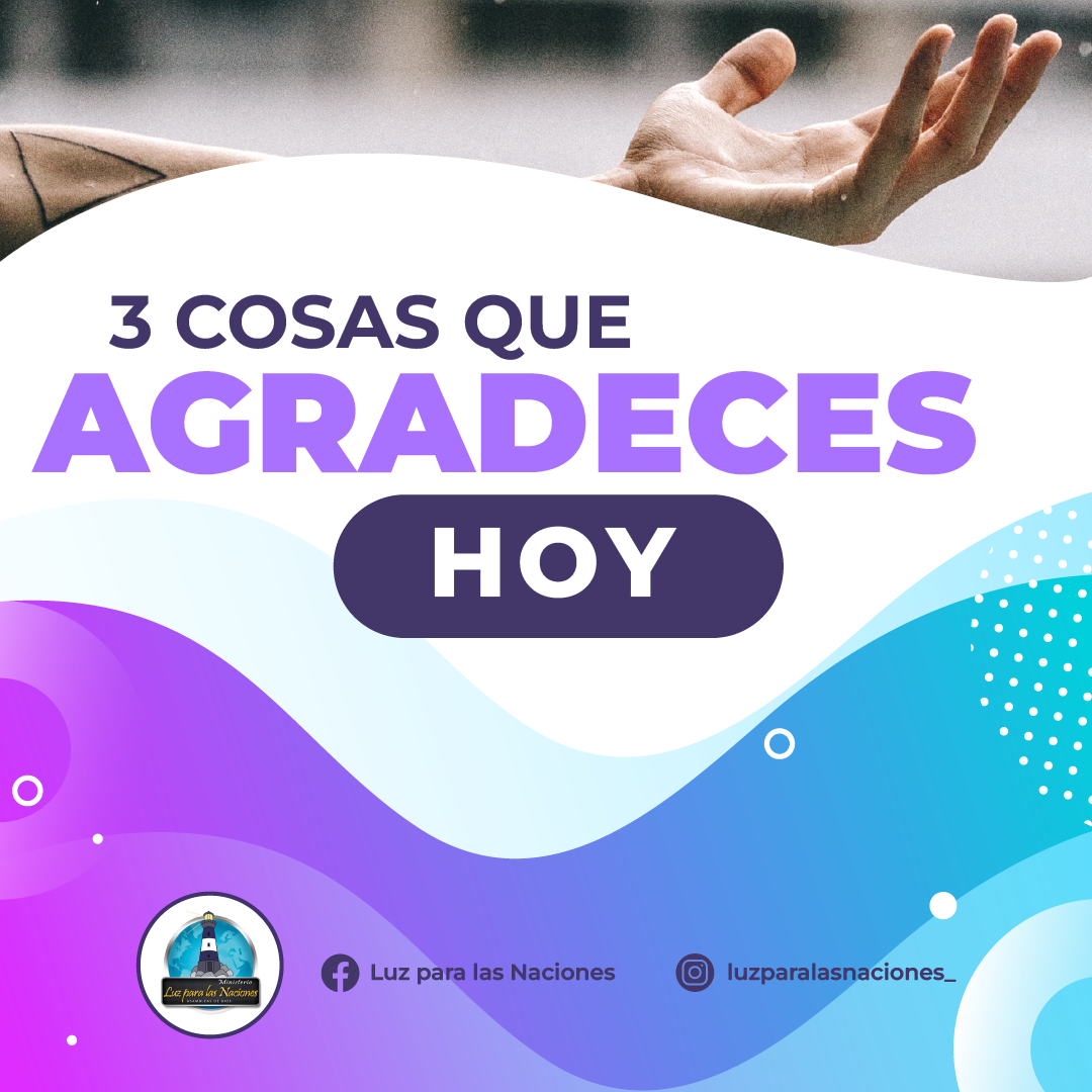 Se agradecido