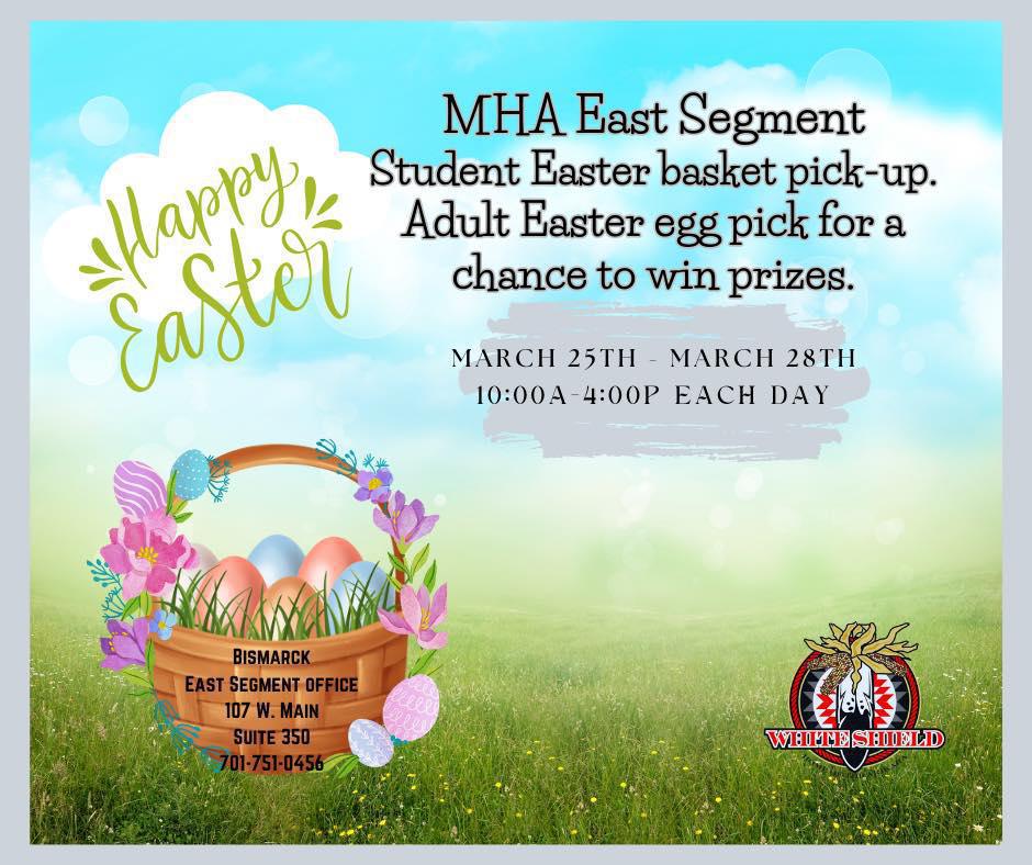 Easter Basket Pick-Up; BisMan Area!