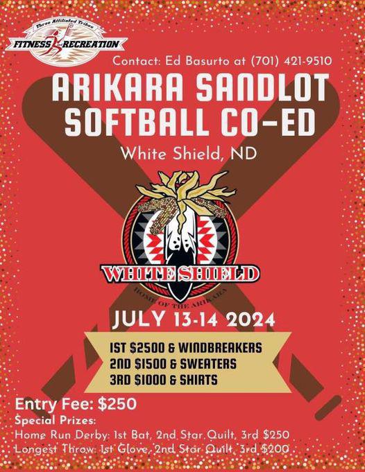 Arikara Sandlot Softball Co-Ed