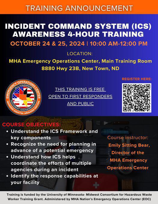 4-Hour Incident Command System (ICS) Awareness Training 4-Hour Incident Command System (ICS) Awareness Training