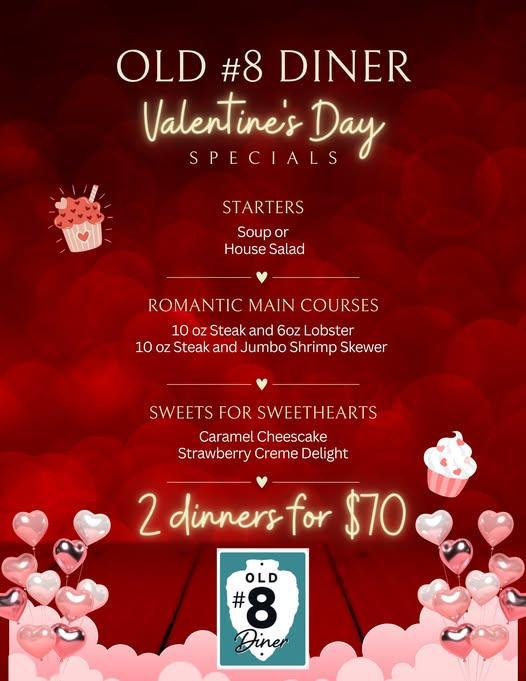 Old #8 Diner Valentines Special