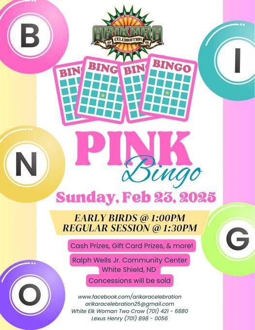 PINK BINGO