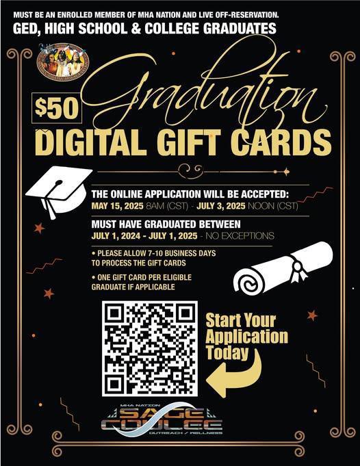 MHA Nation Off Reservation Grads