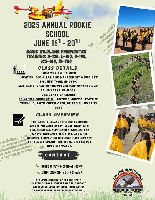 2025 Rookie School Training