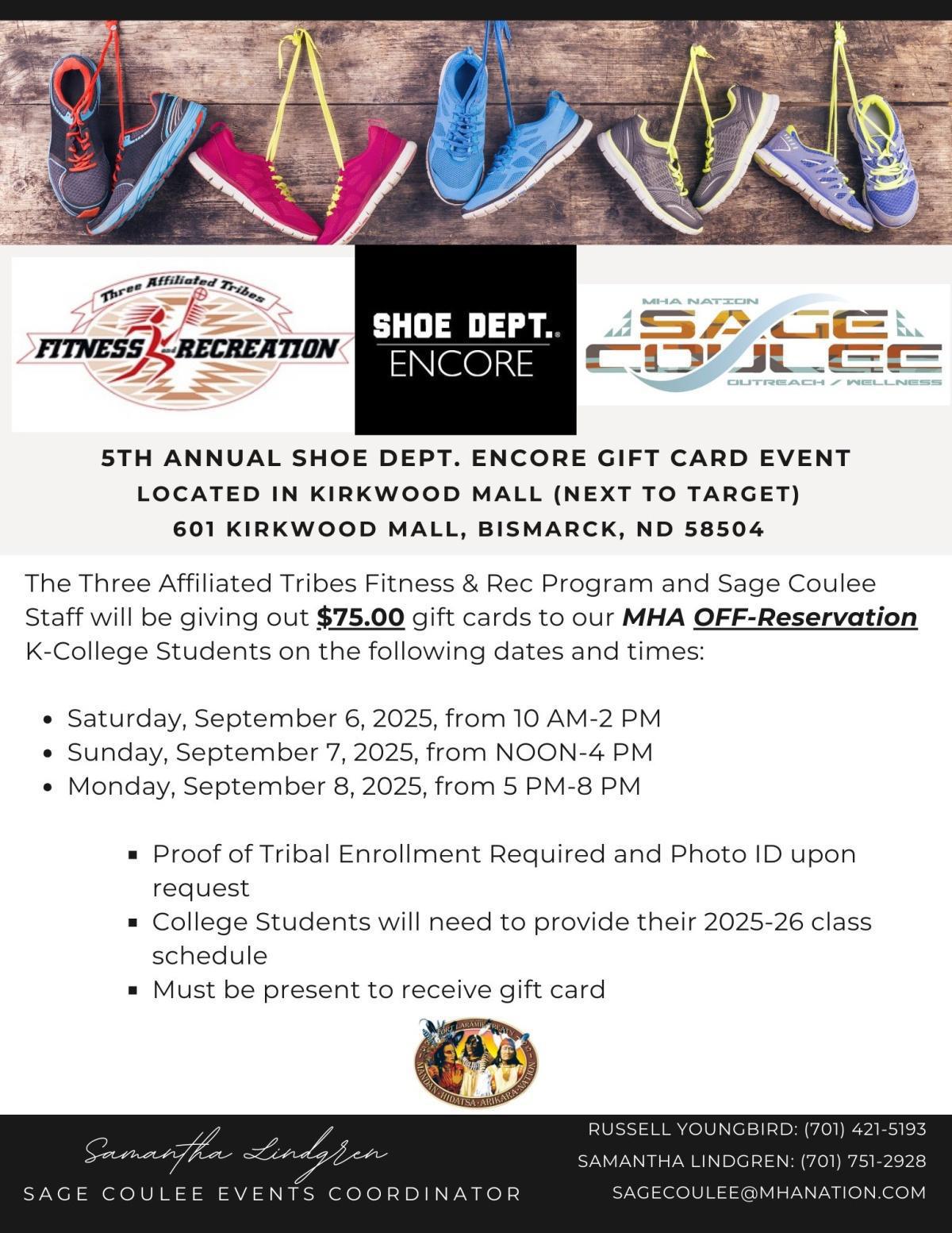 Off Rez Members! Sept Happenings! 