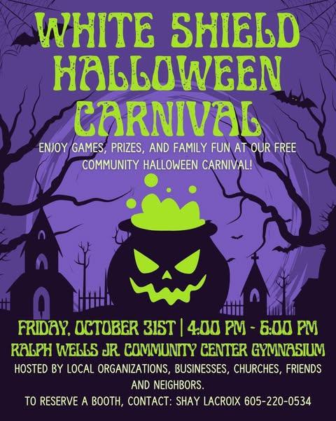 White Shield’s Halloween Carnival and Trunk-or-Treat!