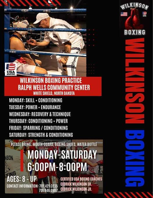 Wilkinson Boxing Practice