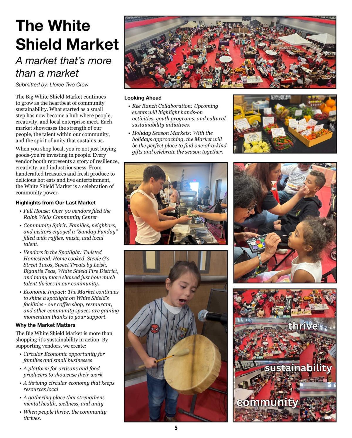 White Shield Star- Oct 2025