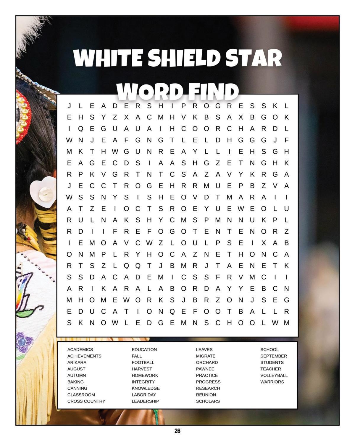 White Shield Star- Oct 2025