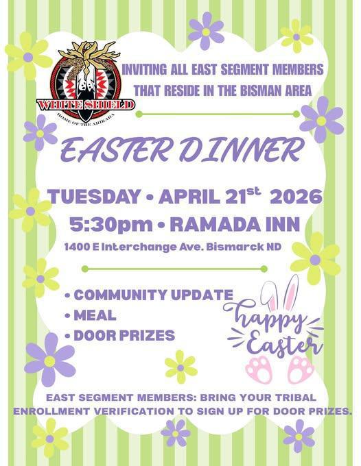 Bis/Man Area- Easter Dinner