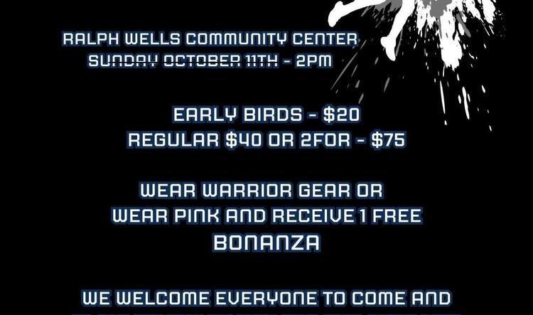 Lady Warriors Prize Bingo