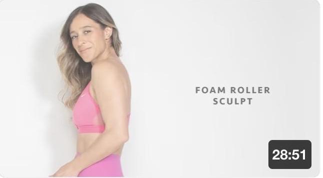 FOAM ROLLER SCULP 