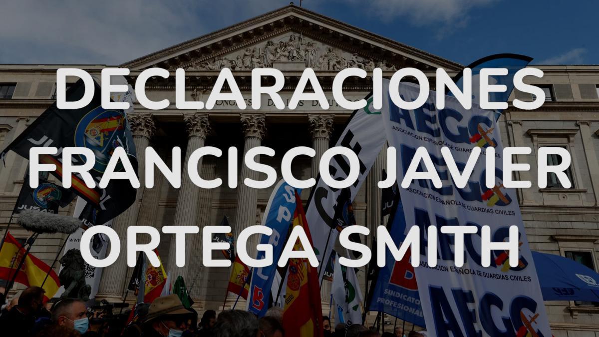 Declaración Francisco Javier Ortega Smith