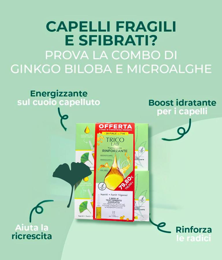 Promo rinforza i tuoi capelli!