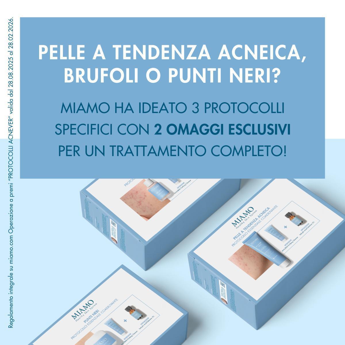3 protocolli Miamo per le imperfezioni