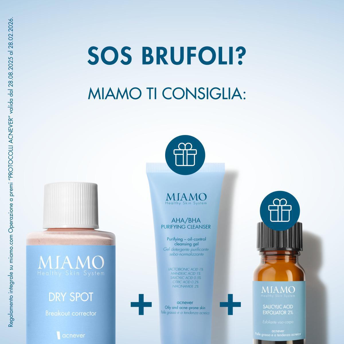 3 protocolli Miamo per le imperfezioni