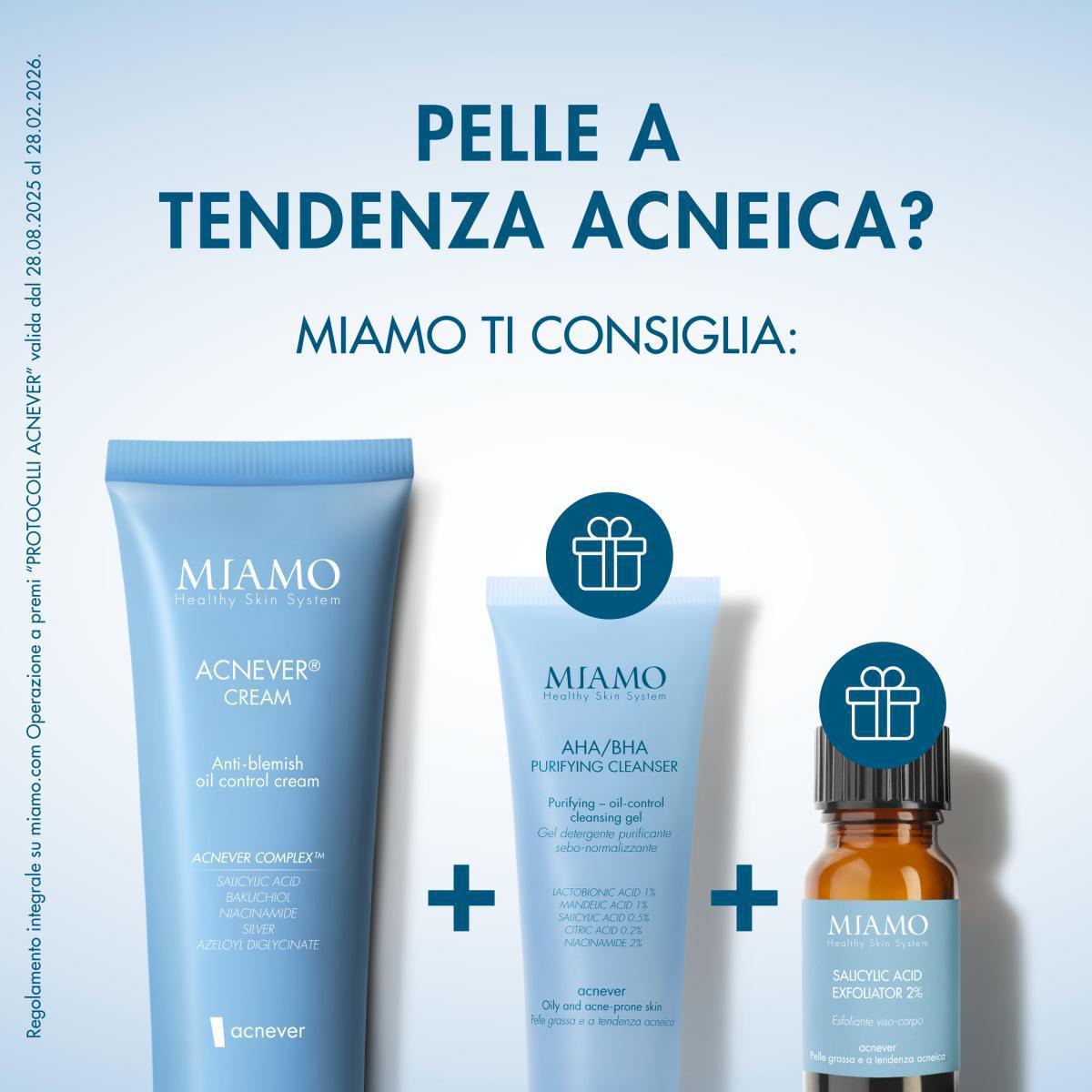 3 protocolli Miamo per le imperfezioni