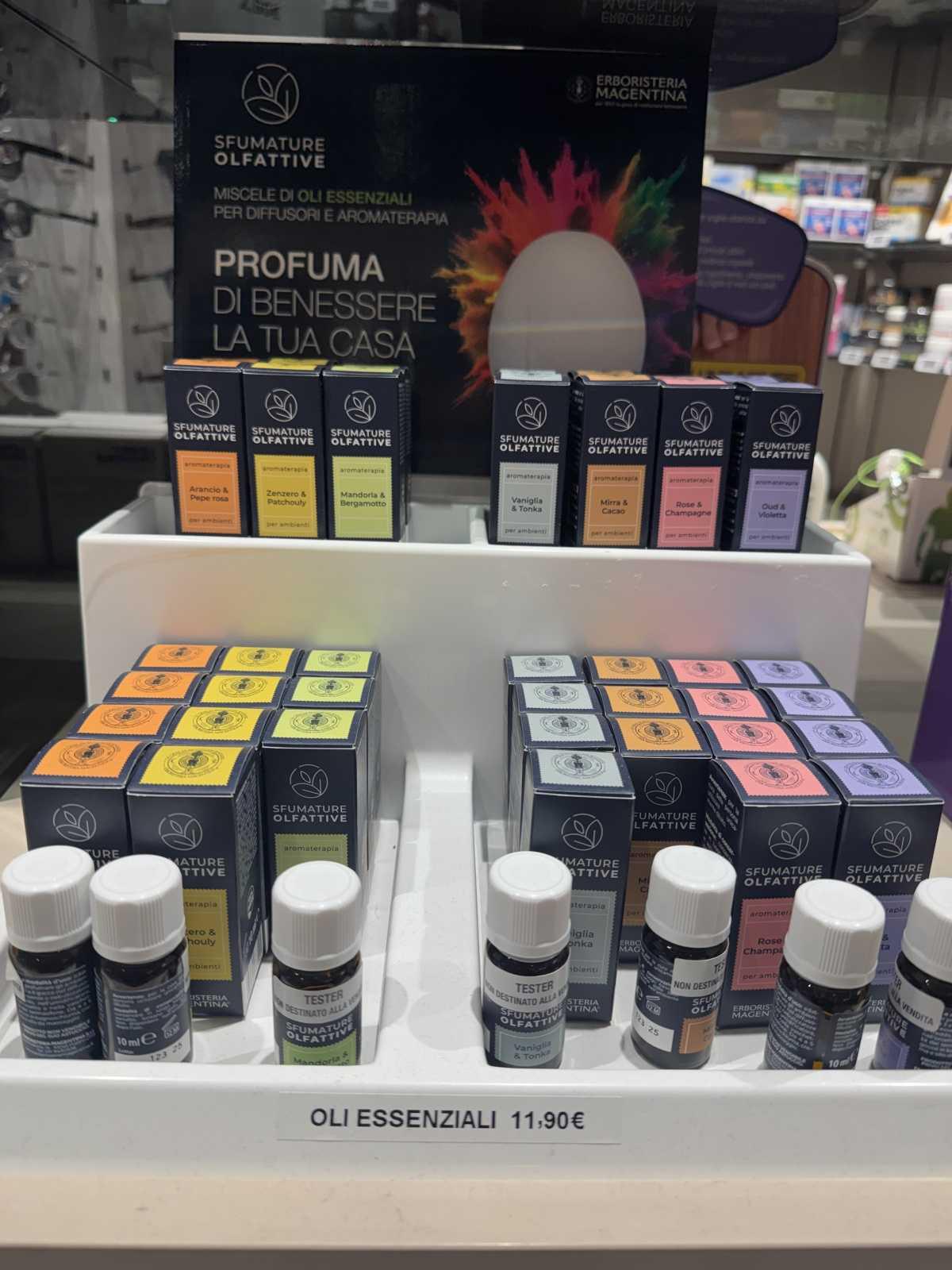 Oli essenziali Erboristeria Magentina