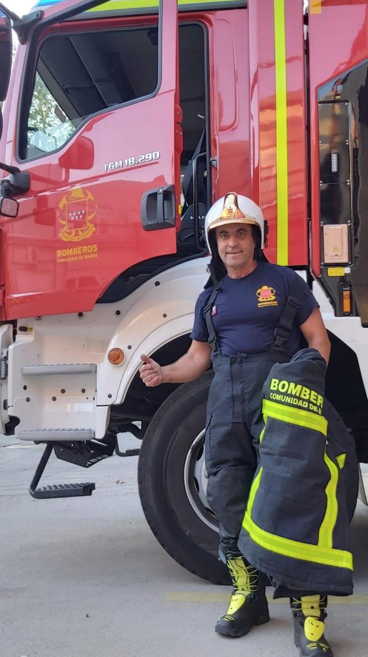 Lorenzo Pérez: 'la leyenda' entre los bomberos y policías