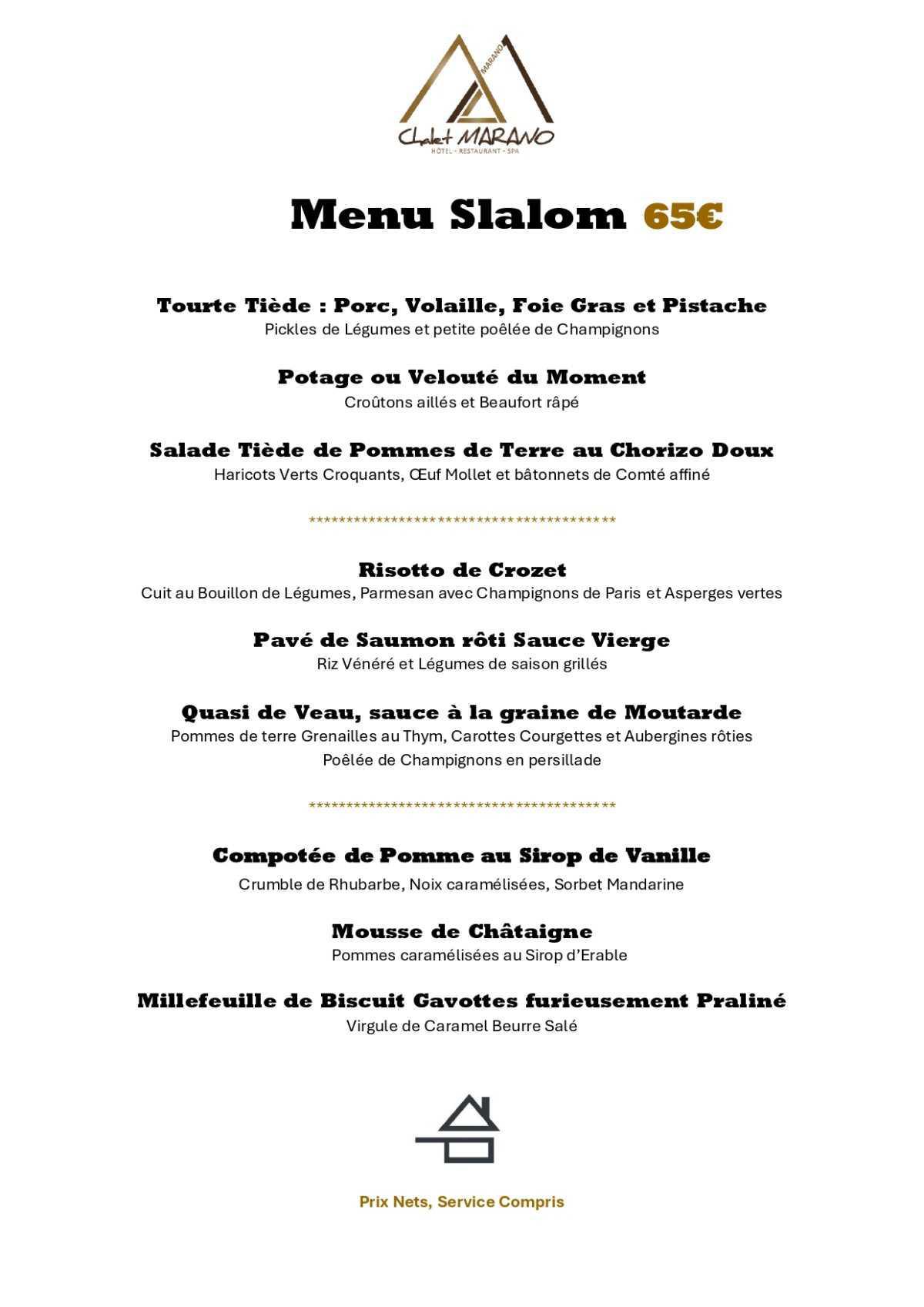Carte et Menu