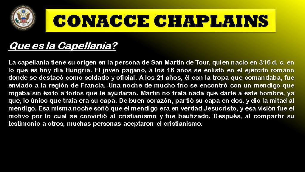 Capellanía