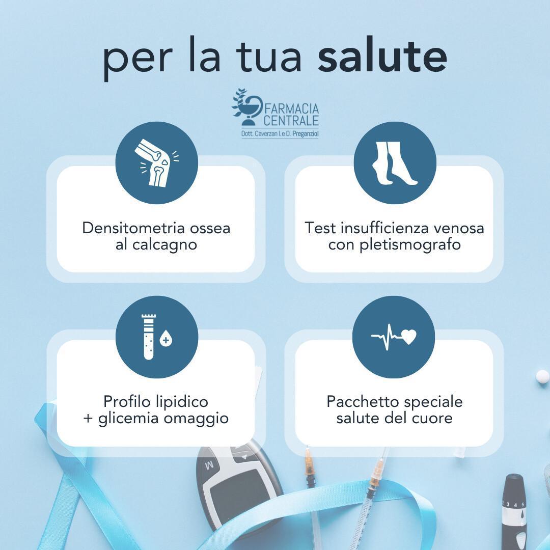La tua Salute al centro! La tua Salute al centro!