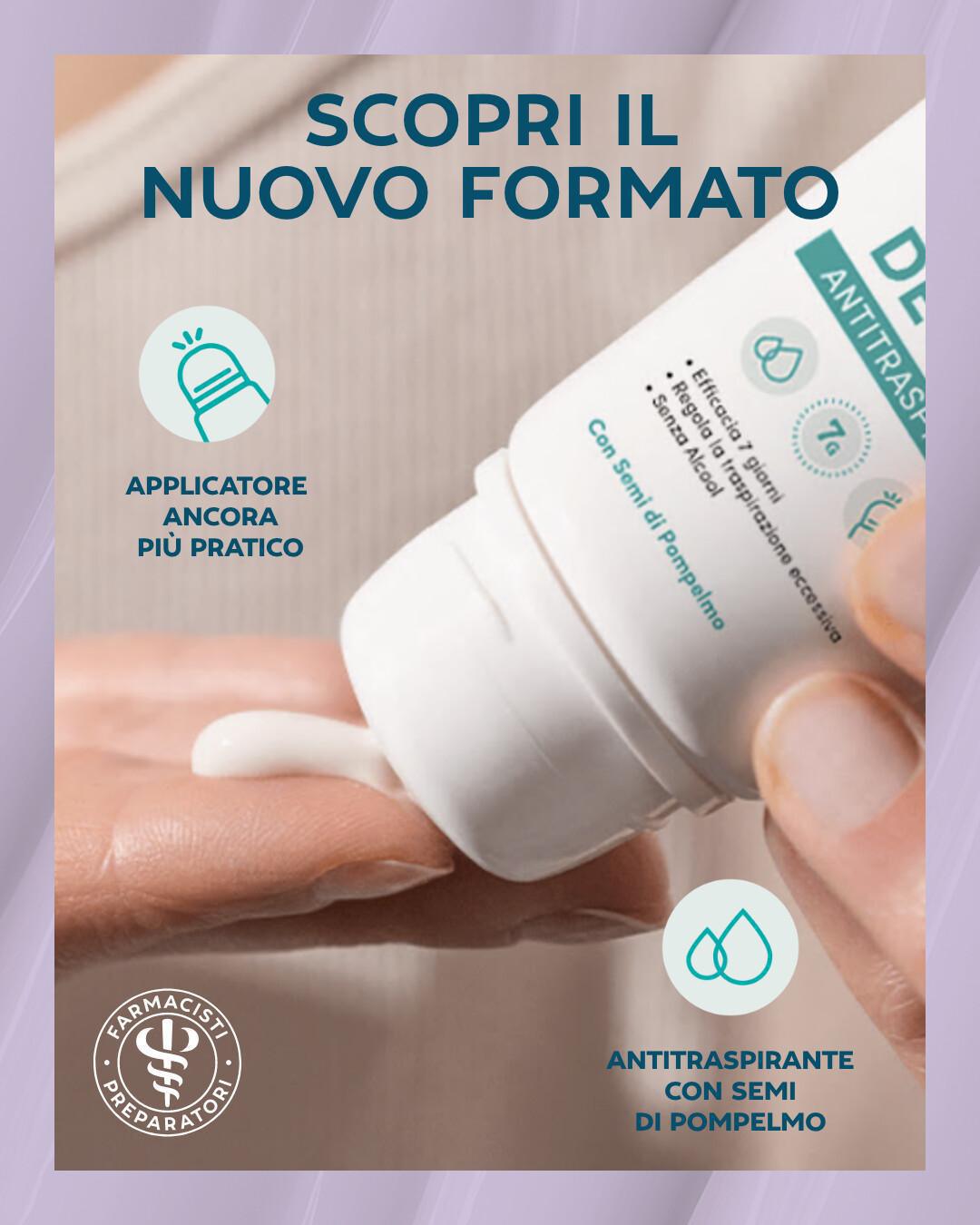 Novità antitraspirante!