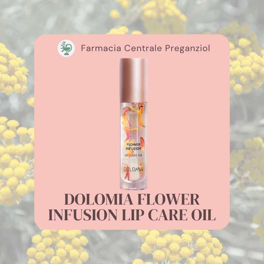Novità in farmacia: Flower Infusion Lip Care Oil – Dolomia 