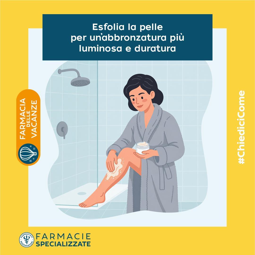 Prepara la tua pelle al sole