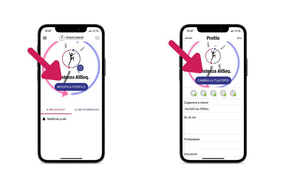 Gestione account Gestione account