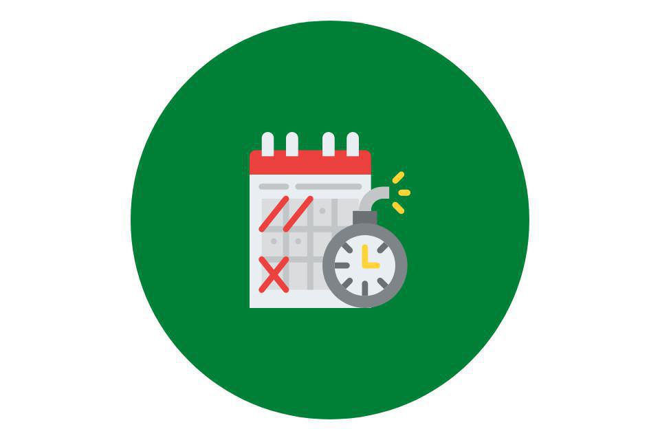 Avere delle scadenze permette di raggiungere gli obiettivi prefissati Avere delle scadenze permette di raggiungere gli obiettivi prefissati