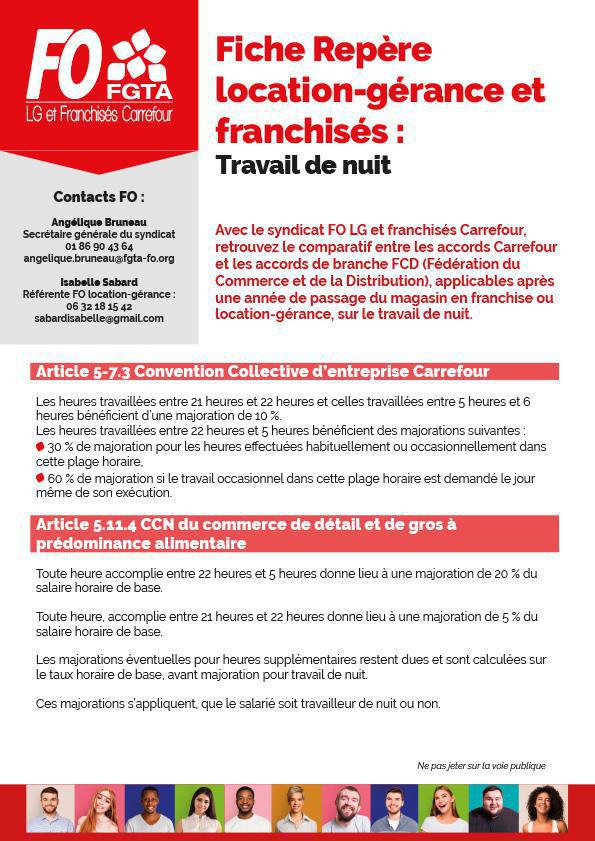 Travail de nuit