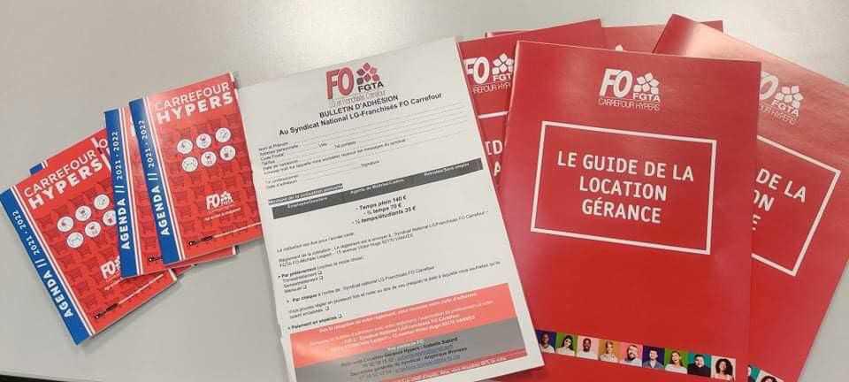 Le syndicat LG et Franchisés FO Carrefour à Mulhouse