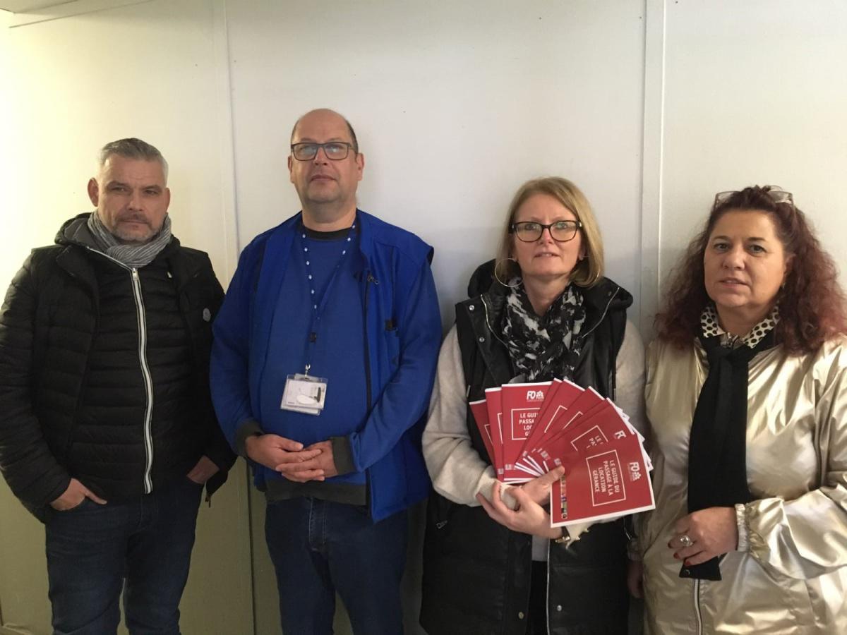 Le syndicat FO LG Carrefour à la rencontre des équipes d’Île-de-France