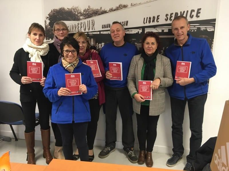 Le syndicat FO LG Carrefour à la rencontre des équipes d’Île-de-France