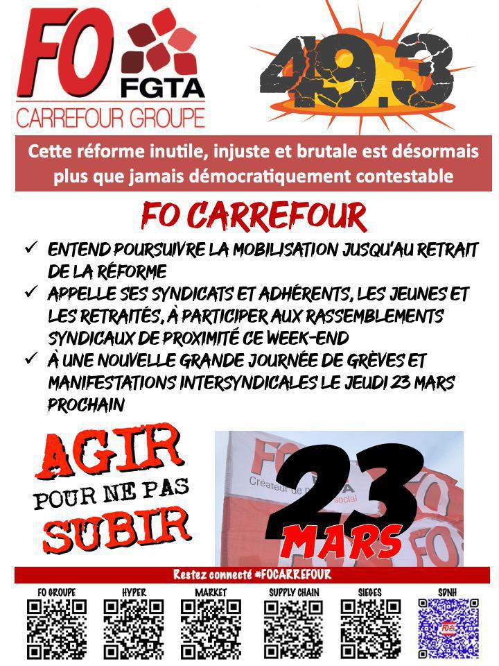 Après le 49.3 le combat continu