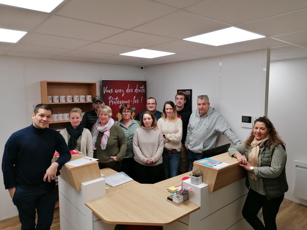 Les élus FO des magasins Carrefour du Nord poursuivent leur formation face aux passages en location-gérance Les élus FO des magasins Carrefour du Nord poursuivent leur formation face aux passages en location-gérance