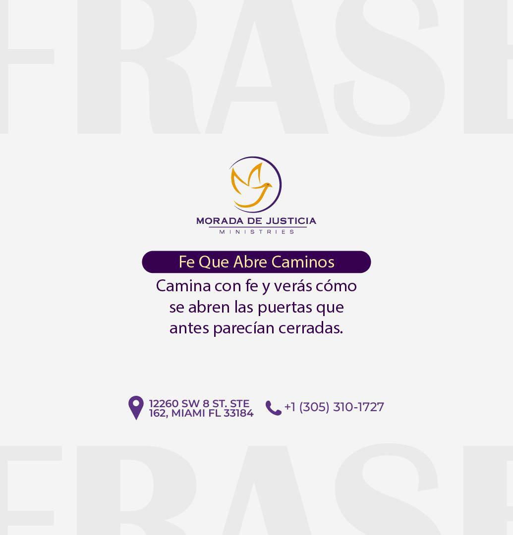Fe Que Abre Caminos 