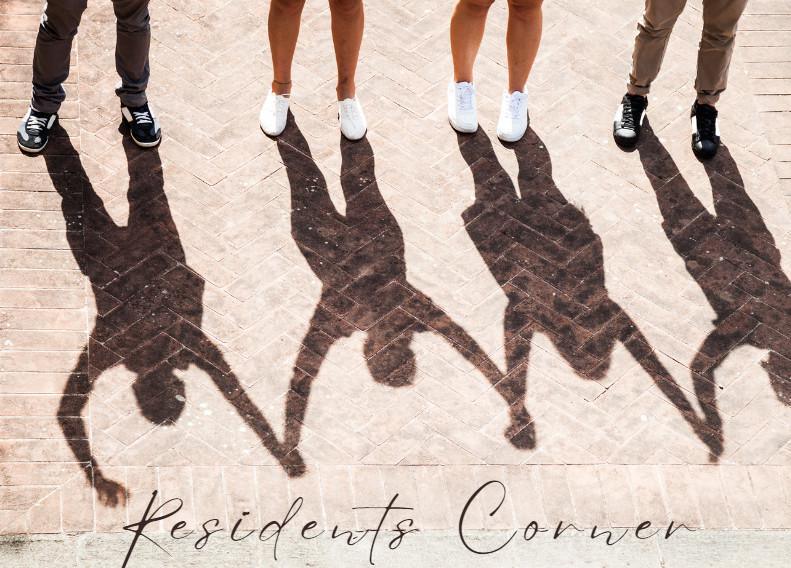 Residents Corner - A Space Just For You! Residents Corner - A Space Just For You!