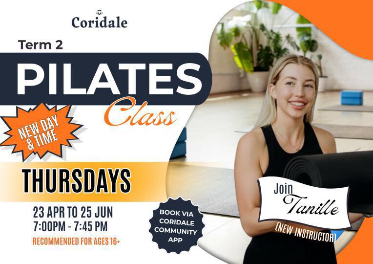 Club Coridale Term 2 Classes Are Here! Club Coridale Term 2 Classes Are Here!