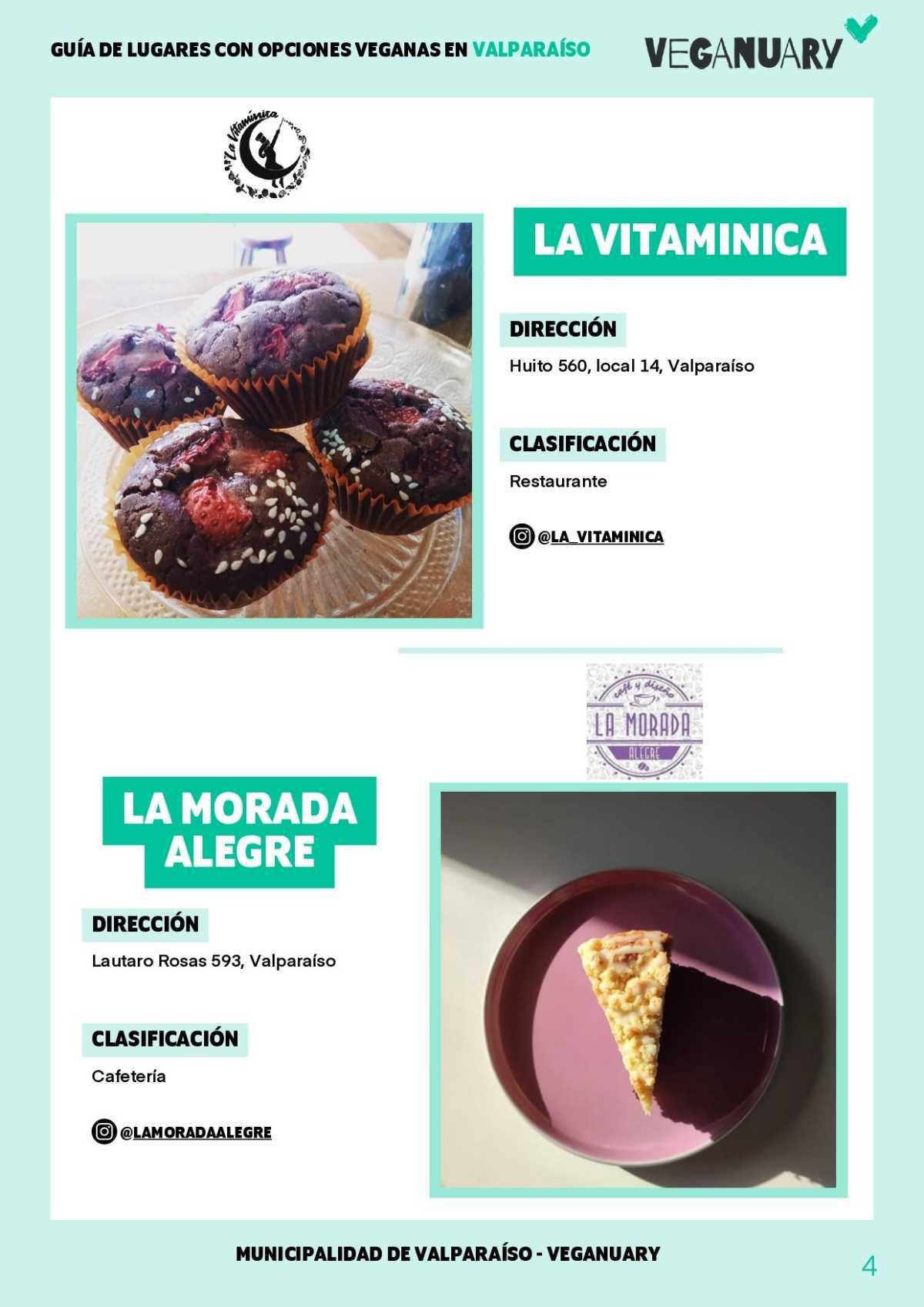 Guía de lugares con opciones veganas en Valparaíso 