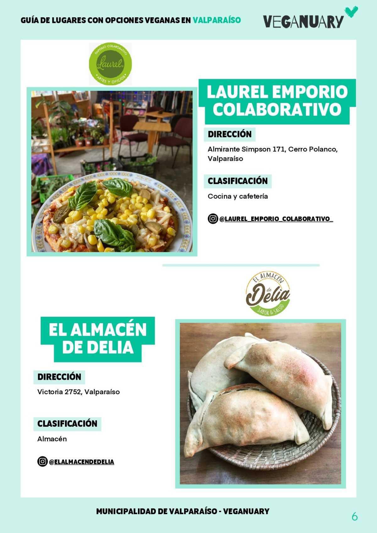 Guía de lugares con opciones veganas en Valparaíso Guía de lugares con opciones veganas en Valparaíso
