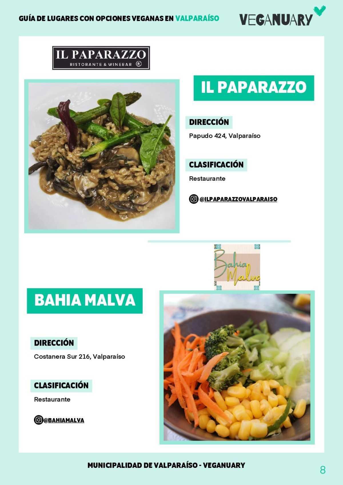 Guía de lugares con opciones veganas en Valparaíso Guía de lugares con opciones veganas en Valparaíso