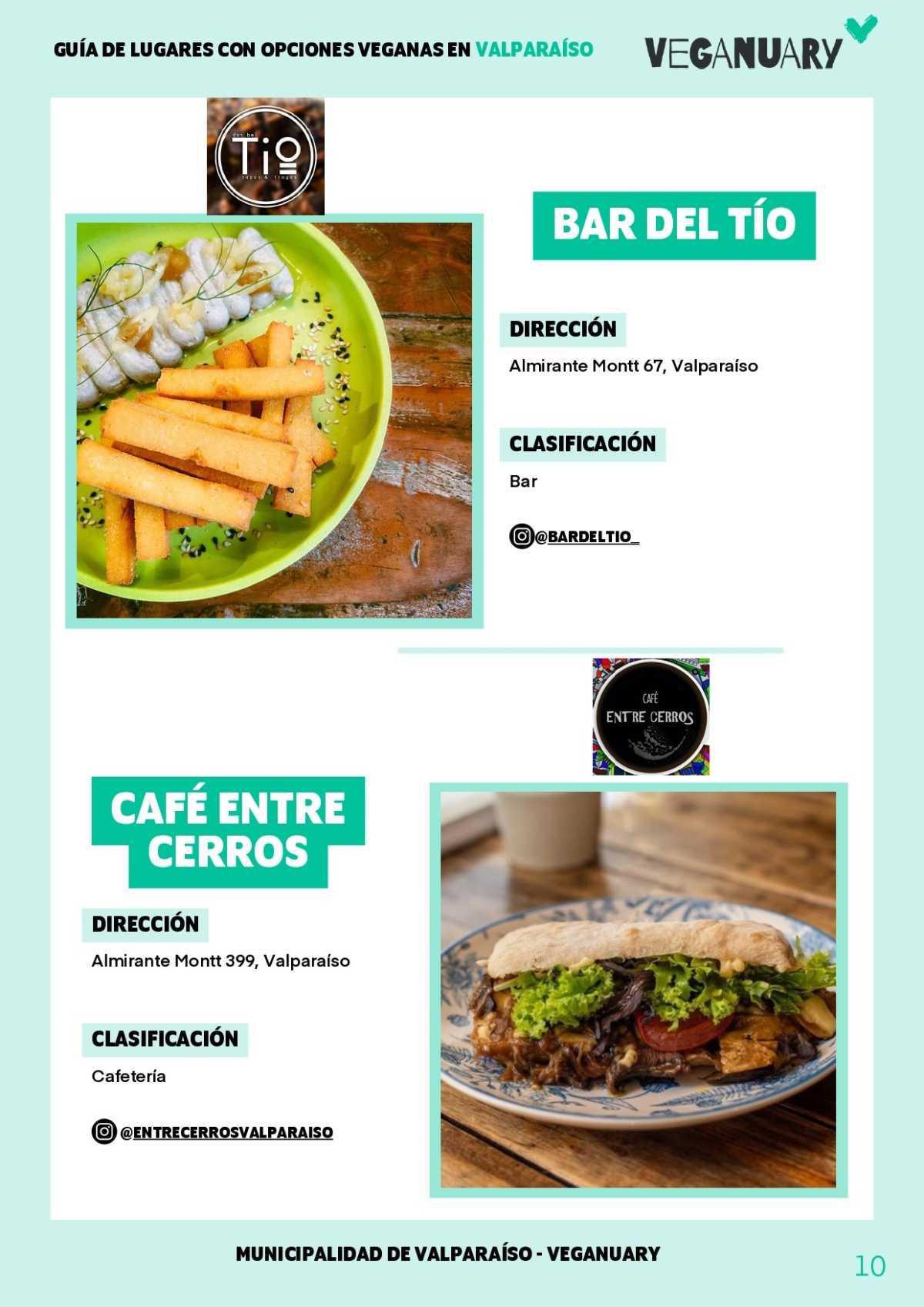 Guía de lugares con opciones veganas en Valparaíso Guía de lugares con opciones veganas en Valparaíso